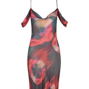 Rat and Boa Red Maxi Dress